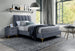 Single Bed East Brighton | size: Length: 219cm, Width: 95cm, Height: 108cm | color: Gray | image: 1 | variant: 1004610