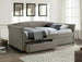 Single Bed East Cambridge | size: Length: 214cm, Width: 100cm, Height: 92cm | color: Beige | image: 0 | variant: 1004591