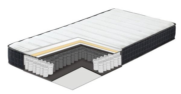 Single Bed East Esher | size: Length: 215.5cm, Width: 98cm, Height: 117.5cm | color: Gray | image: 2 | variant: 1005860