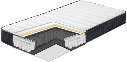 Single Bed East Esher | size: Length: 215.5cm, Width: 98cm, Height: 117.5cm | color: Gray | image: 3 | variant: 1006294