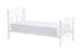 Single Bed Moscow | size: Length: 209cm, Width: 94cm, Height: 93cm | color: White | image: 1 | variant: 1003421