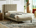 Single Bed Uckfield | size: Length: 214cm, Width: 101cm, Height: 102cm | color: Beige | image: 0 | variant: 1004597