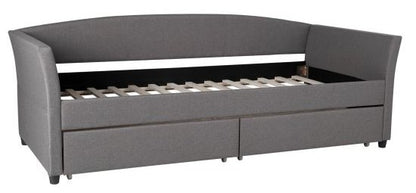 Single Bed Warrington | size: Length: 220cm, Width: 98cm, Height: 78cm | color: Gray | image: 2 | variant: 1005002