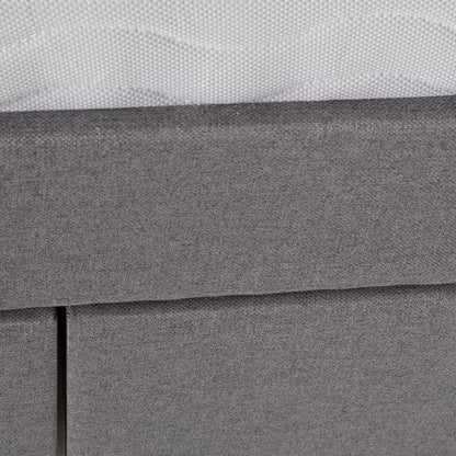 Single Bed Warrington | size: Length: 220cm, Width: 98cm, Height: 78cm | color: Gray | image: 2 | variant: 1005508