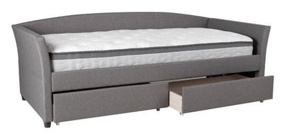 Single Bed Warrington | size: Length: 220cm, Width: 98cm, Height: 78cm | color: Gray | image: 3 | variant: 1005508