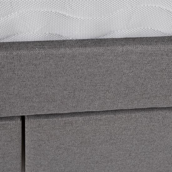 Single Bed Warrington | size: Length: 220cm, Width: 98cm, Height: 78cm | color: Gray | image: 5 | variant: 1005002