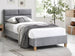 Single Bed Weymouth | size: Length: 213cm, Width: 96cm, Height: 91cm | color: Gray | image: 0 | variant: 1004595