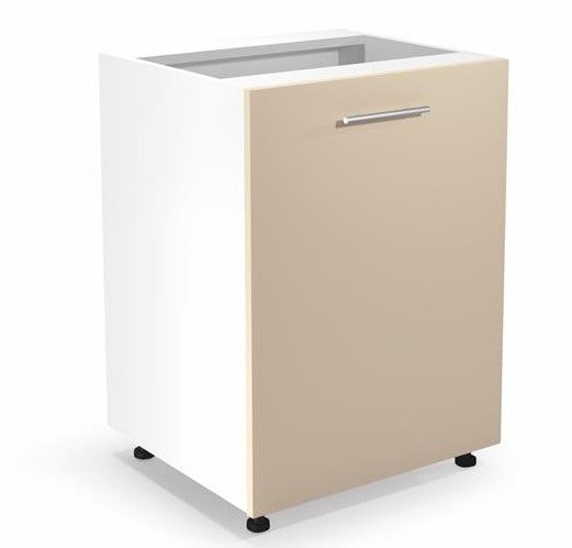 Sink Cabinet Linkoping | size: Width: 82cm, Height: 52cm, Depth: 60cm | color: White/Beige | image: 1 | variant: 1001847