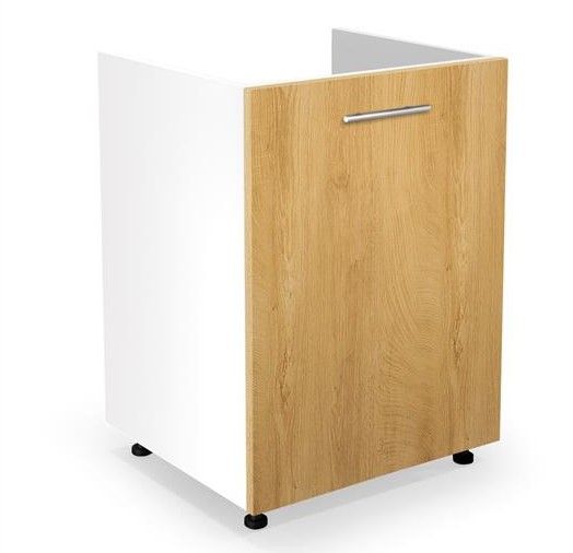 Sink Cabinet Linkoping | size: Width: 82cm, Height: 52cm, Depth: 60cm | color: White | image: 1 | variant: 1001848