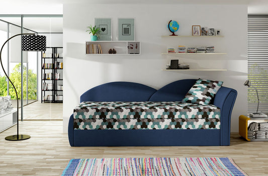 Sleeper Sofa Aga 19 | size: Width: 80cm, Height: 77cm, Depth: 218cm | color: Ac/Alova | image: 1 | variant: 1017137