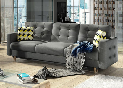 Sleeper Sofa Asgard 7 | size: Width: 235cm, Height: 86cm, Depth: 95cm | color: Gray | image: 0 | variant: 1012780