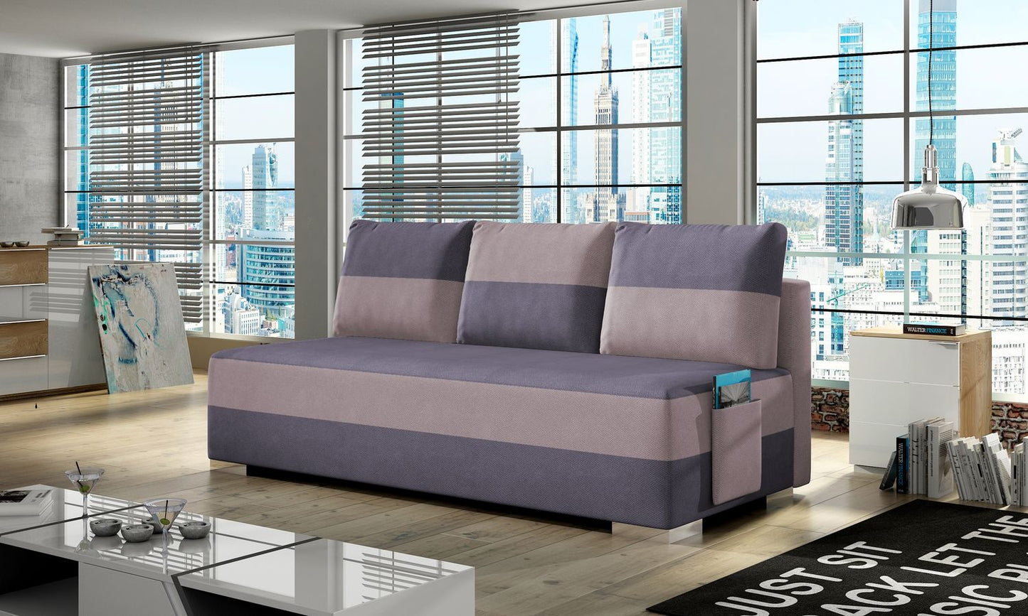 Sleeper Sofa Atila 13 | size: Width: 50cm, Height: 83cm, Depth: 200cm | color: Soro | image: 1 | variant: 1017187