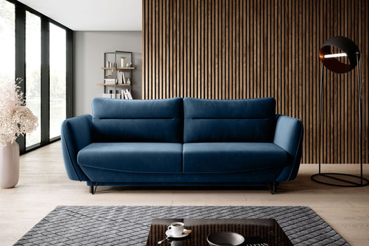Sleeper Sofa Charlotte 27 | size: Width: 95cm, Height: 90cm, Depth: 236cm | color: Lukso | image: 1 | variant: 1018092