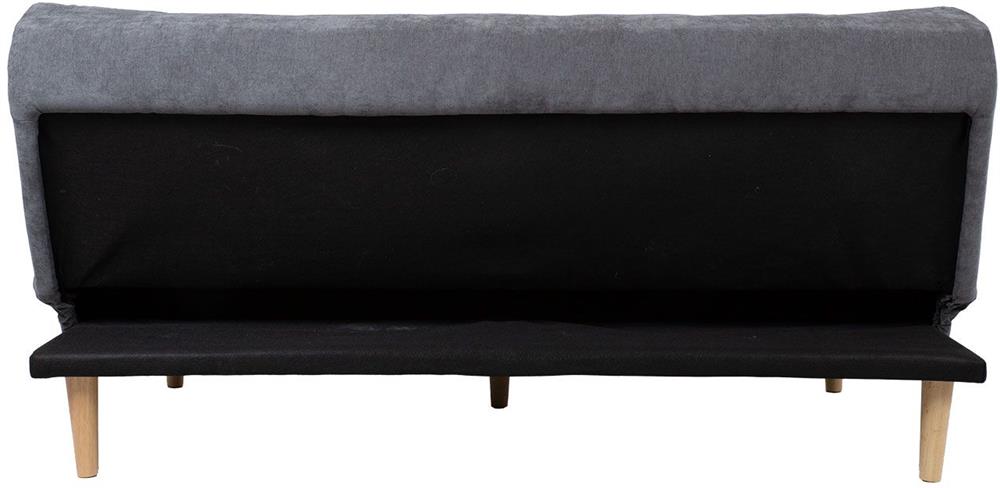Sleeper Sofa East Burgos | size: Width: 186cm, Height: 87cm, Depth: 101cm | color: Gray | image: 5 | variant: 1006272