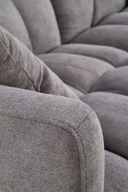 Sleeper Sofa East Cancun | size: Width: 193cm, Height: 81cm, Depth: 85cm | color: Gray | image: 4 | variant: 1006710