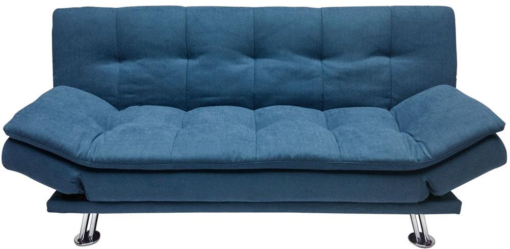 Sleeper Sofa East Hatfield | size: Width: 189cm, Height: 91cm, Depth: 88cm | color: Blue | image: 2 | variant: 1006267