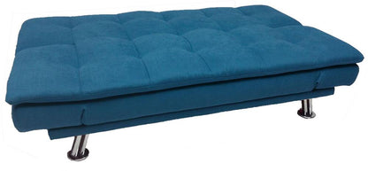 Sleeper Sofa East Hatfield | size: Width: 189cm, Height: 91cm, Depth: 88cm | color: Blue | image: 3 | variant: 1006267
