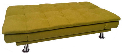 Sleeper Sofa East Hatfield | size: Width: 189cm, Height: 91cm, Depth: 88cm | color: Yellow | image: 3 | variant: 1006266