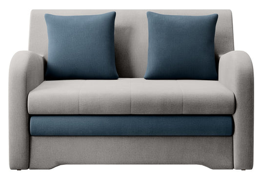 Sleeper Sofa East Louth 4 | size: Width: 130cm, Height: 85cm, Depth: 103cm | color: Monolith/Nube | image: 0 | variant: 1017757