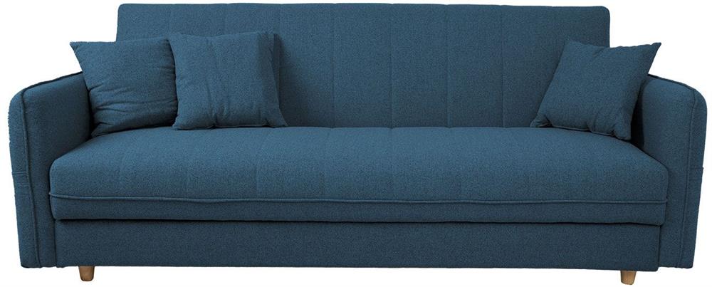 Sleeper Sofa East Salamanca | size: Width: 200cm, Height: 93cm, Depth: 88cm | color: Blue | image: 3 | variant: 1006263