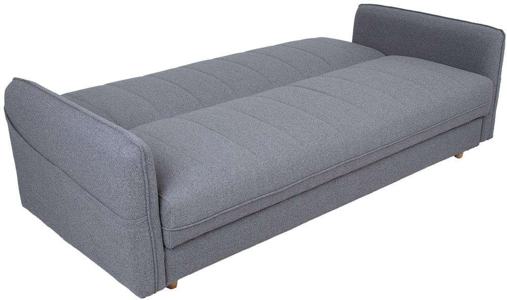 Sleeper Sofa East Salamanca | size: Width: 200cm, Height: 93cm, Depth: 88cm | color: Gray | image: 2 | variant: 1006261