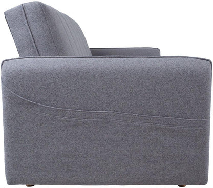 Sleeper Sofa East Salamanca | size: Width: 200cm, Height: 93cm, Depth: 88cm | color: Gray | image: 7 | variant: 1006261