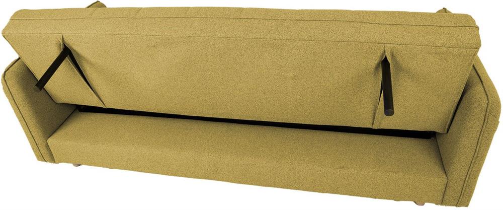 Sleeper Sofa East Salamanca | size: Width: 200cm, Height: 93cm, Depth: 88cm | color: Yellow | image: 9 | variant: 1006262