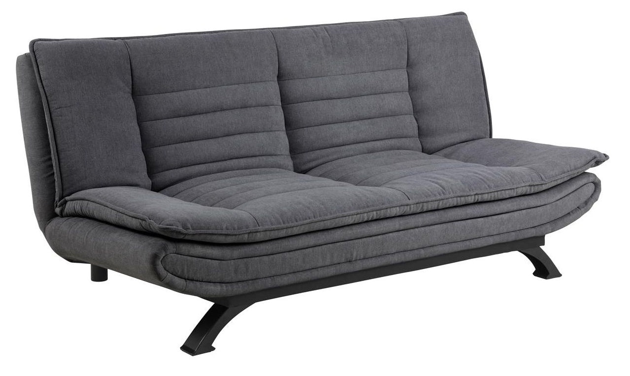 Sleeper Sofa Faith 3 | size: Length: 98cm, Width: 196cm, Height: 91cm | color: Gray | image: 0 | variant: 1018097