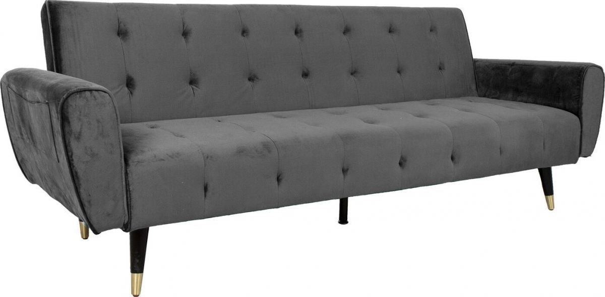 Sleeper Sofa Falun 1 | size: Width: 83cm, Height: 82cm, Depth: 214cm | color: Gray | image: 1 | variant: 1012843