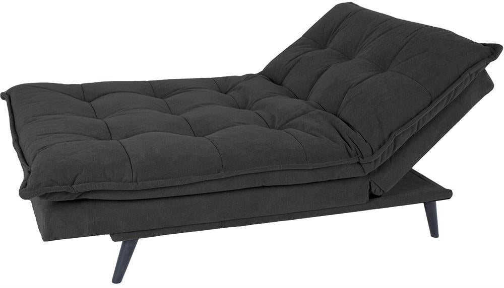 Sleeper Sofa Grantham | size: Width: 193cm, Height: 89cm, Depth: 92cm | color: Black | image: 2 | variant: 1000298