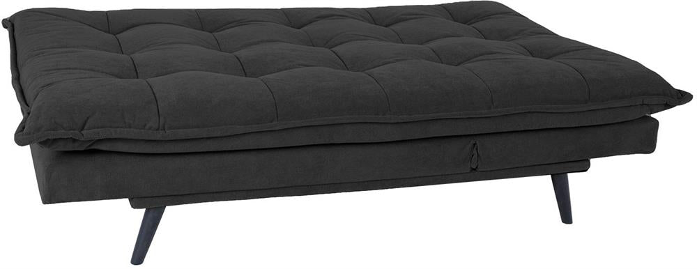 Sleeper Sofa Grantham | size: Width: 193cm, Height: 89cm, Depth: 92cm | color: Black | image: 5 | variant: 1000298