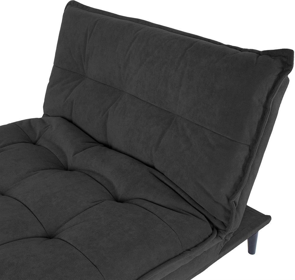 Sleeper Sofa Grantham | size: Width: 193cm, Height: 89cm, Depth: 92cm | color: Black | image: 6 | variant: 1000298