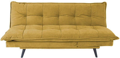 Sleeper Sofa Grantham | size: Width: 193cm, Height: 89cm, Depth: 92cm | color: Yellow | image: 3 | variant: 1000297