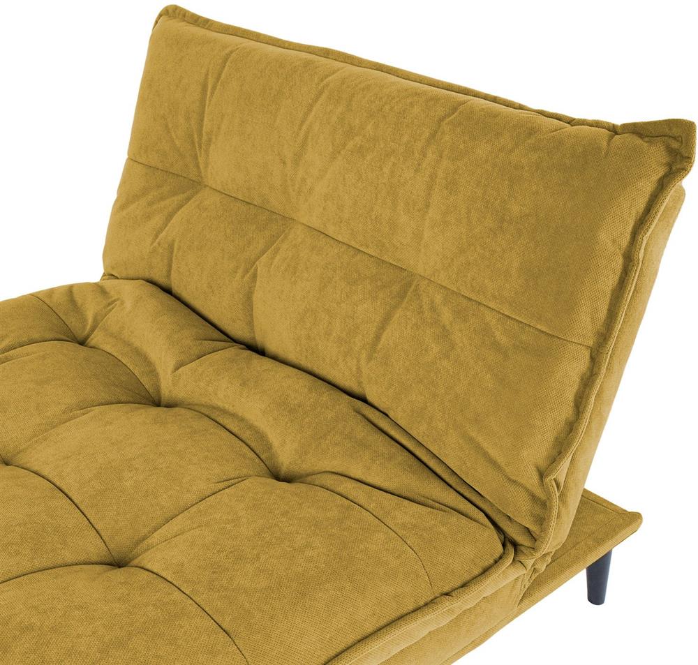 Sleeper Sofa Grantham | size: Width: 193cm, Height: 89cm, Depth: 92cm | color: Yellow | image: 6 | variant: 1000297