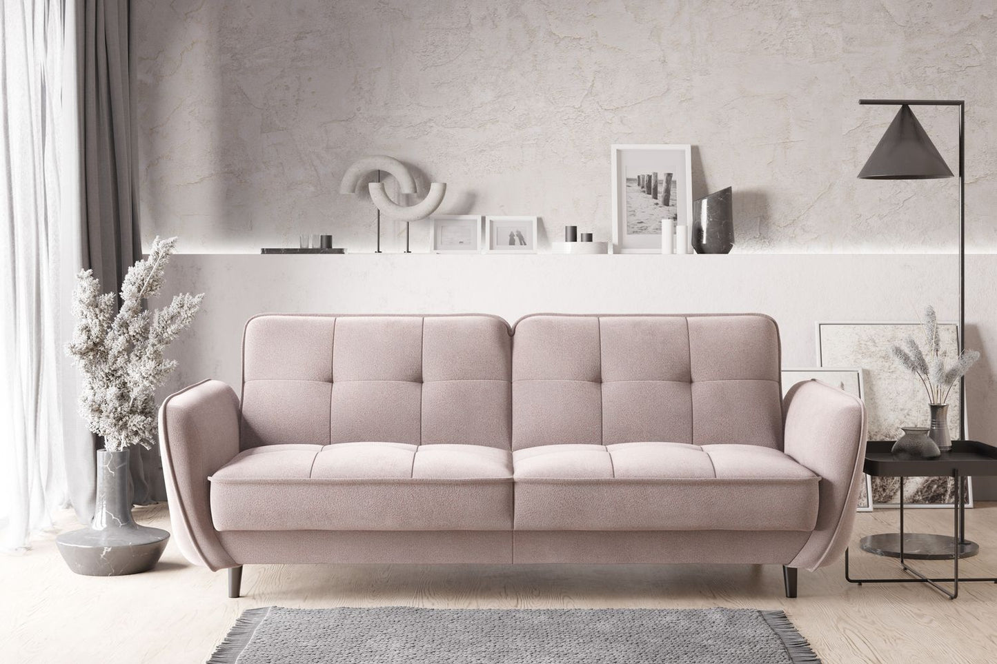 Sleeper Sofa Hinckley 20 | size: Width: 90cm, Height: 83cm, Depth: 220cm | color: Gojo | image: 1 | variant: 1017787