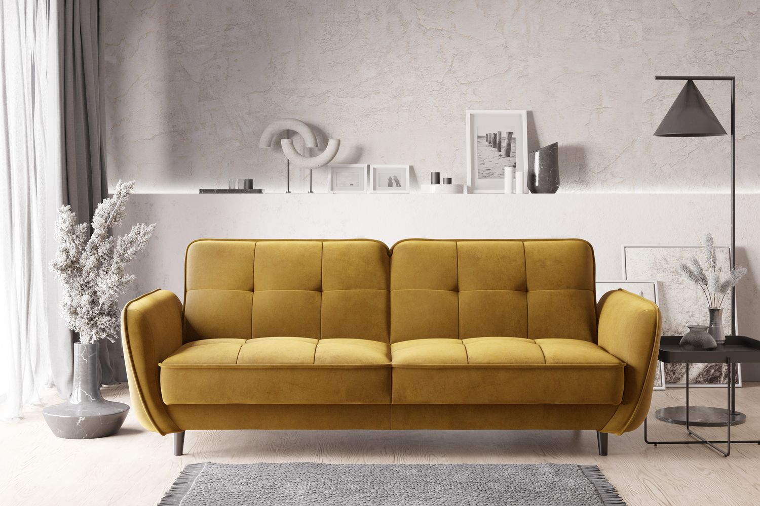 Sleeper Sofa Hinckley 49 | size: Width: 90cm, Height: 83cm, Depth: 220cm | color: Loco | image: 1 | variant: 1017816