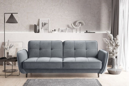 Sleeper Sofa Hinckley 7 | size: Width: 220cm, Height: 83cm, Depth: 90cm | color: Gray | image: 0 | variant: 1013874