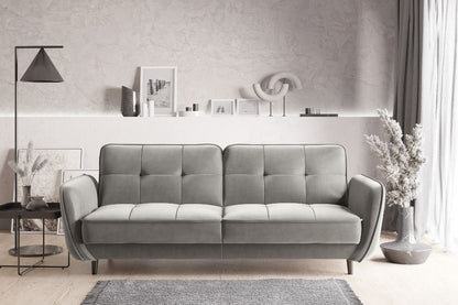Sleeper Sofa Hinckley | size: Width: 220cm, Height: 83cm, Depth: 90cm | color: Gray | image: 0 | variant: 1013867