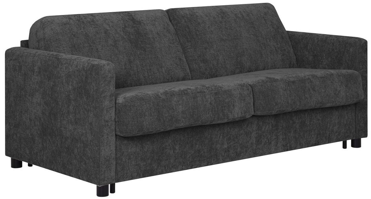 Sleeper Sofa Leana | size: Width: 85cm, Height: 81cm, Depth: 160cm | color: Gray | image: 1 | variant: 1012841