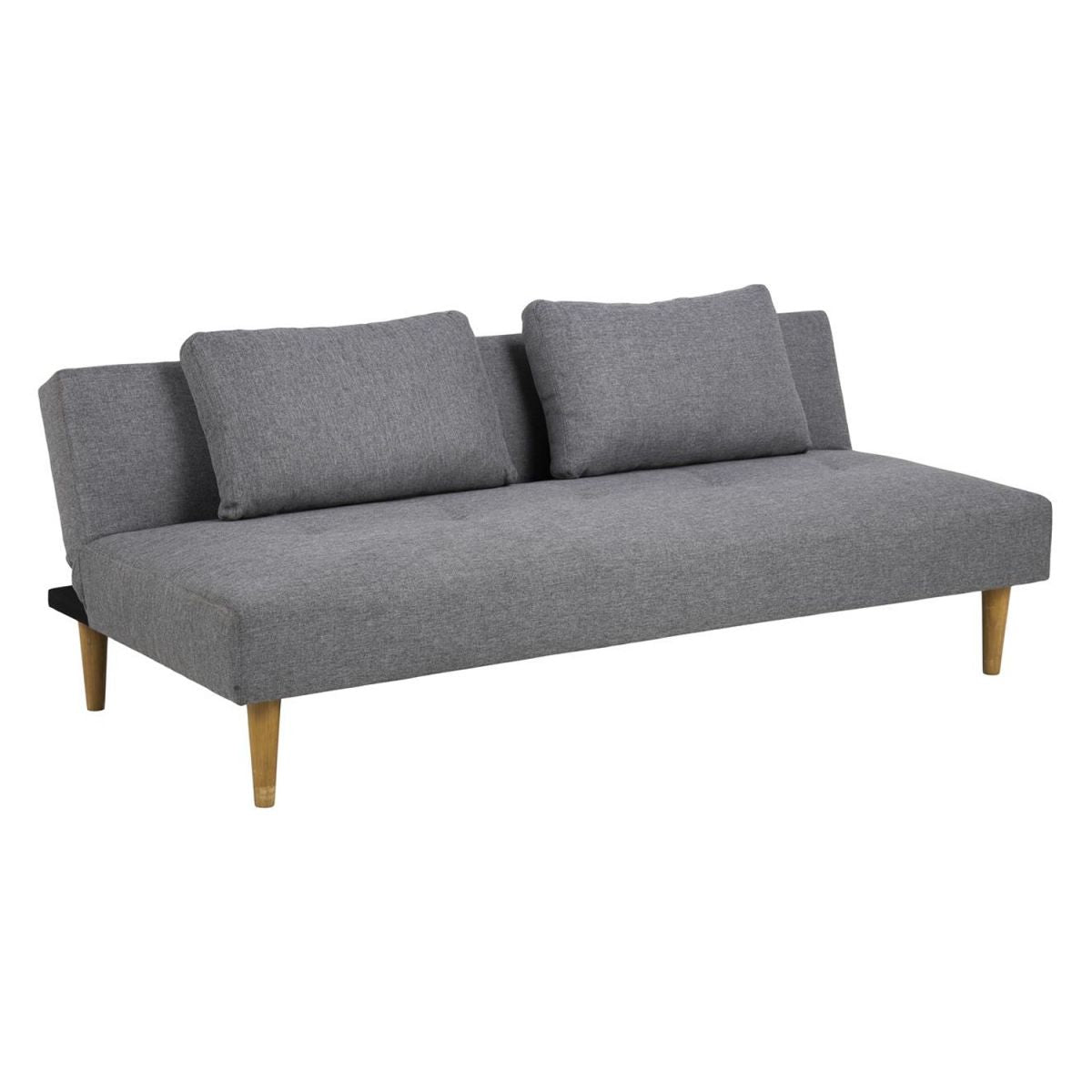 Sleeper Sofa Lucca | size: Width: 180cm, Height: 67cm, Depth: 86cm | color: Gray | image: 1 | variant: 1011729