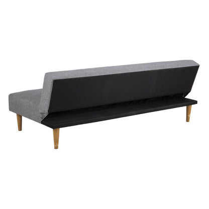 Sleeper Sofa Lucca | size: Width: 180cm, Height: 67cm, Depth: 86cm | color: Gray | image: 2 | variant: 1011729