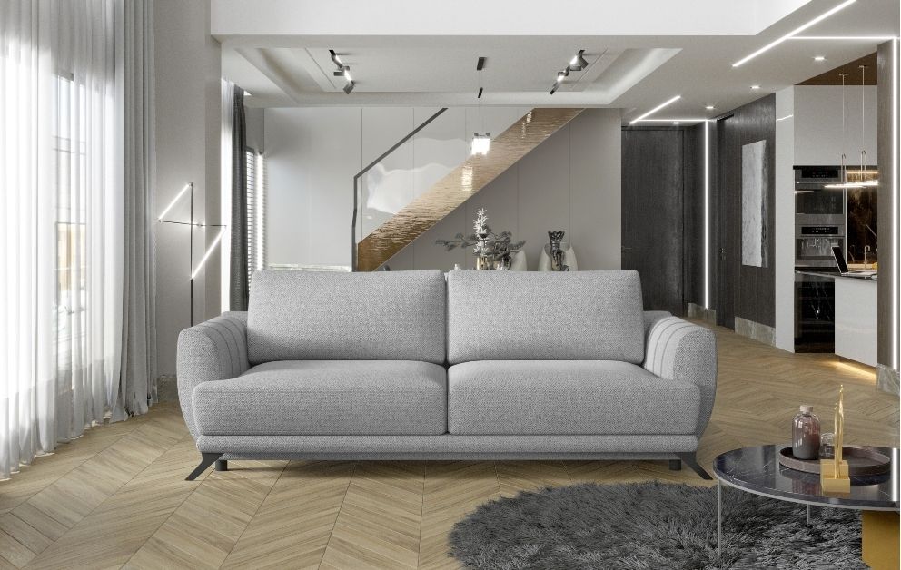 Sleeper Sofa Megis 3 | size: Width: 250cm, Height: 90cm, Depth: 95cm | color: Gray | image: 0 | variant: 1012737