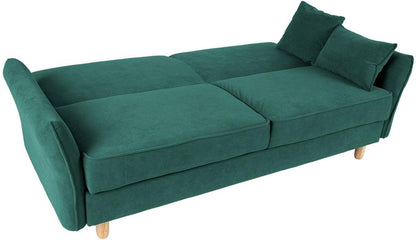 Sleeper Sofa Rosanna | size: Width: 195cm, Height: 88cm, Depth: 84cm | color: Green | image: 4 | variant: 1002008