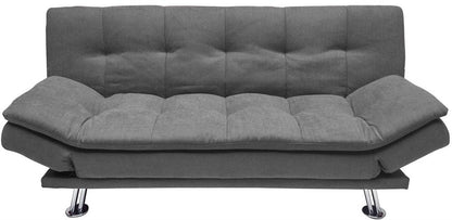 Sleeper Sofa Roxy 2 | size: Width: 189cm, Height: 91cm, Depth: 88cm | color: Gray | image: 2 | variant: 1017586