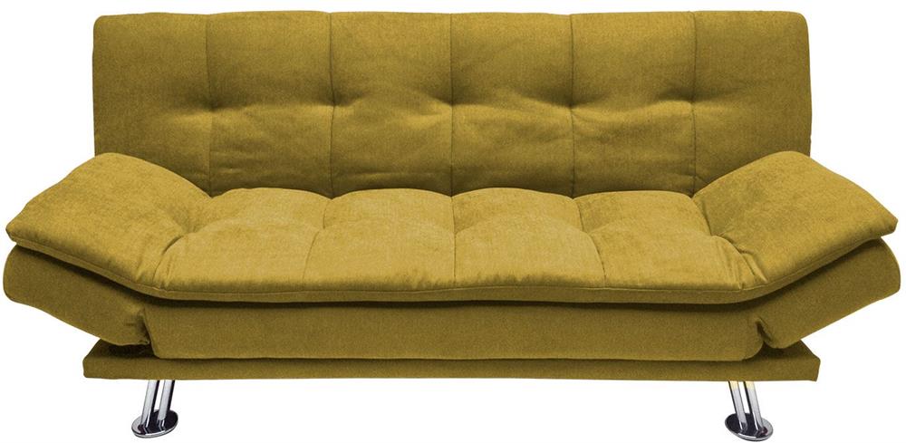 Sleeper Sofa Roxy 4 | size: Width: 189cm, Height: 91cm, Depth: 88cm | color: Yellow | image: 2 | variant: 1017588
