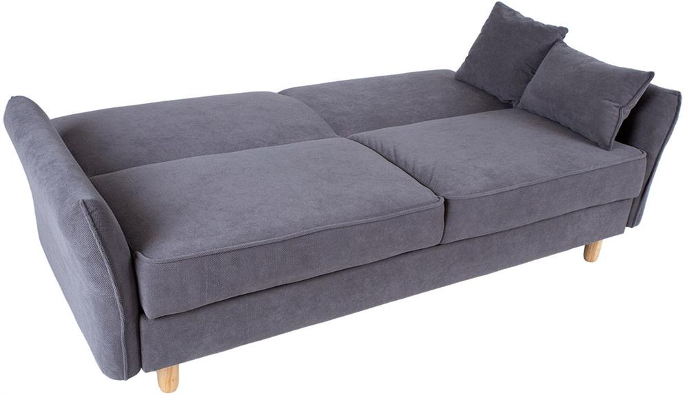 Sleeper Sofa Sleaford | size: Width: 195cm, Height: 88cm, Depth: 84cm | color: Gray | image: 3 | variant: 1000292
