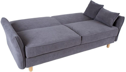 Sleeper Sofa Sleaford | size: Width: 195cm, Height: 88cm, Depth: 84cm | color: Gray | image: 3 | variant: 1000292