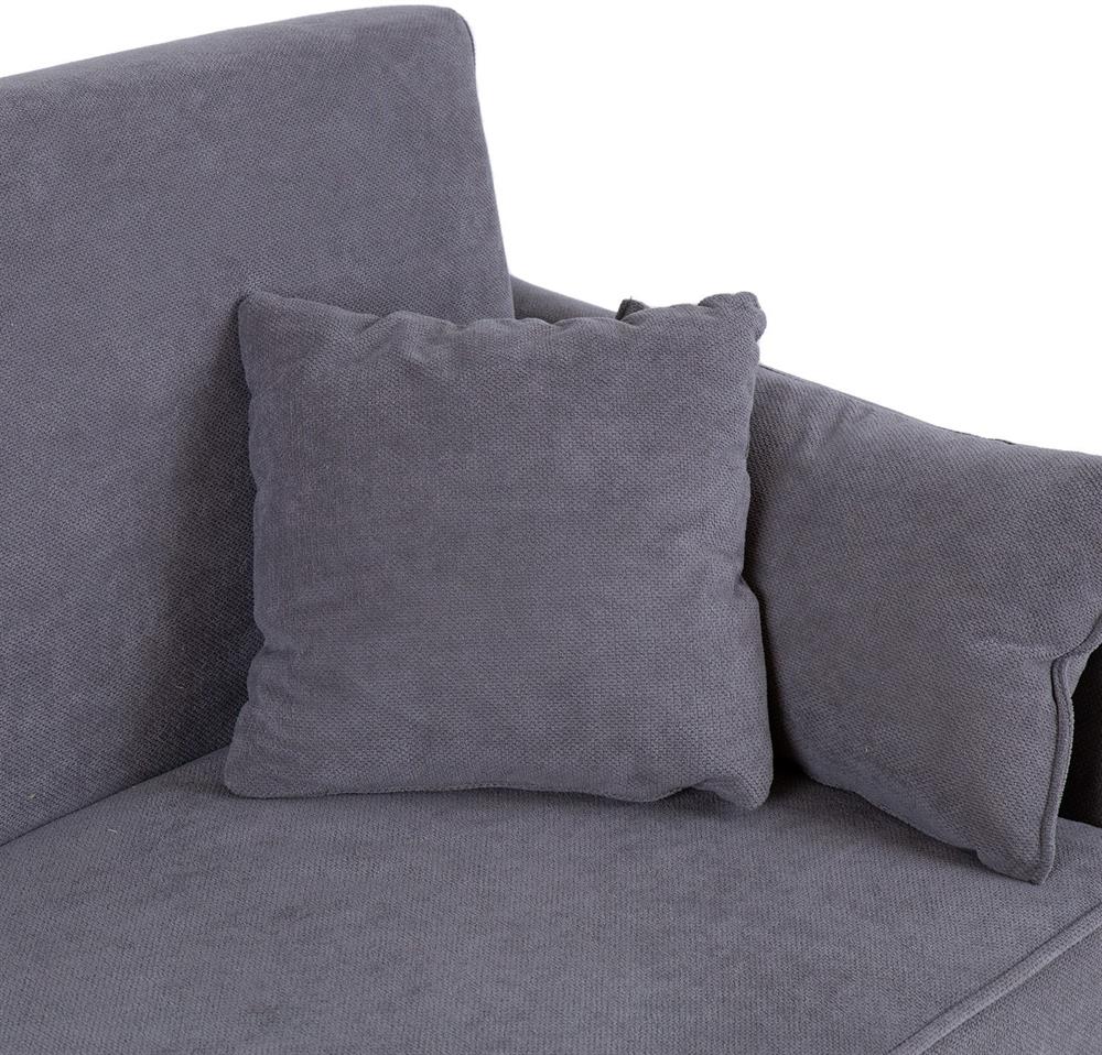 Sleeper Sofa Sleaford | size: Width: 195cm, Height: 88cm, Depth: 84cm | color: Gray | image: 4 | variant: 1000292
