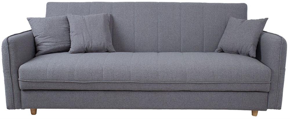 Sleeper Sofa Visby | size: Width: 200cm, Height: 93cm, Depth: 88cm | color: Gray | image: 3 | variant: 1017583