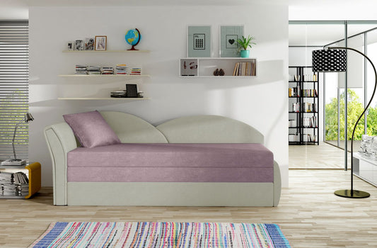 Sleeper Sofa West Llandovery 21 | size: Width: 80cm, Height: 77cm, Depth: 218cm | color: Nubuk/Soro | image: 1 | variant: 1017730